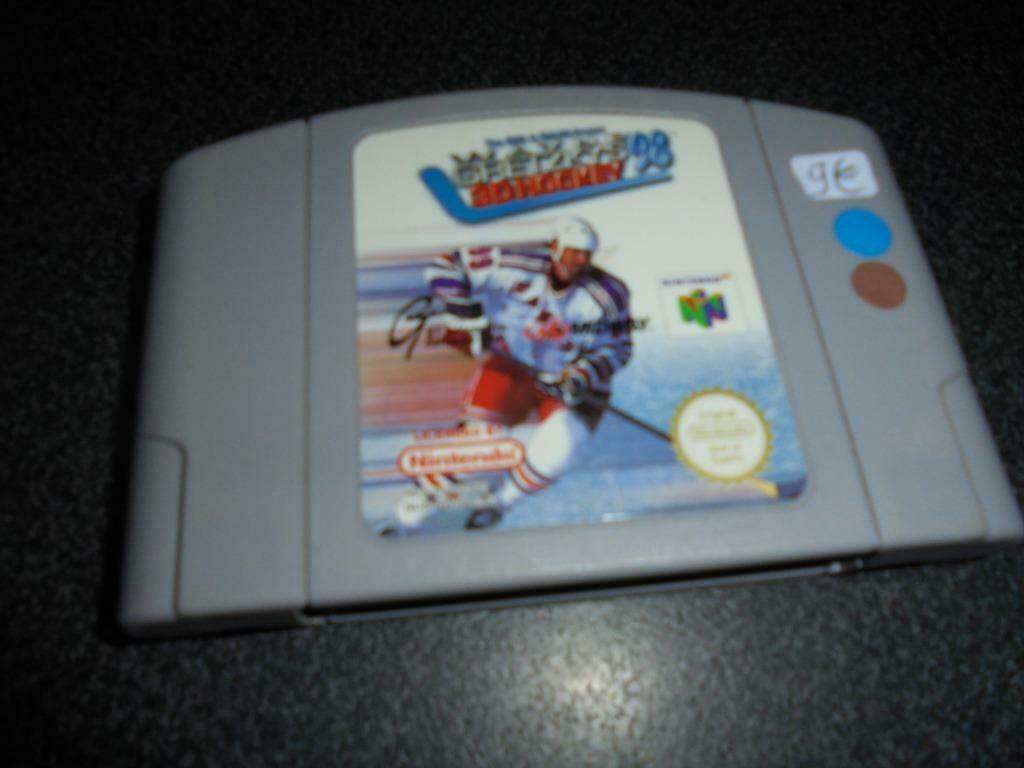 Nintendo 64 Wayne Gretzky's 3D Hockey 98 (orig), Consoles de jeu & Jeux vidéo, Jeux | Nintendo 64, Enlèvement ou Envoi, Utilisé