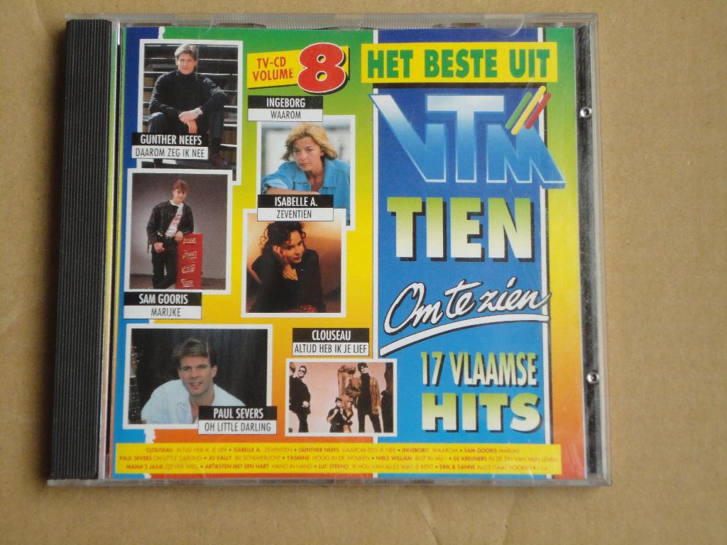 CD Tien Om Te Zien 8 YASMINE/SAM GOORIS/MAMA'S JASJE/TURA, Cd's en Dvd's, Cd's | Nederlandstalig, Ophalen of Verzenden, Rock
