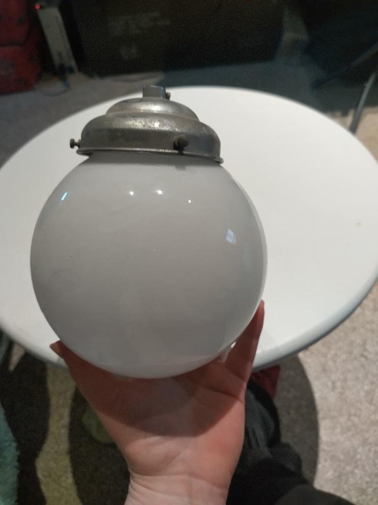 hanglamp, Ophalen, Gebruikt, Glas