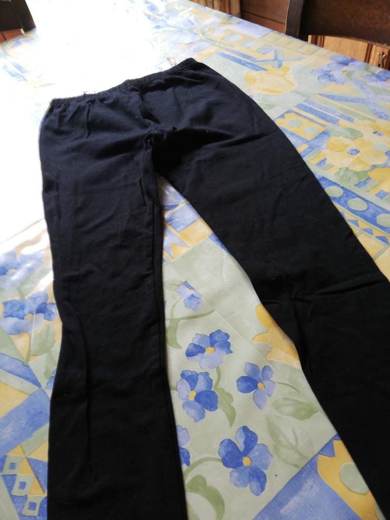Legging fille noir Taille 12 ans., Comme neuf, Fille