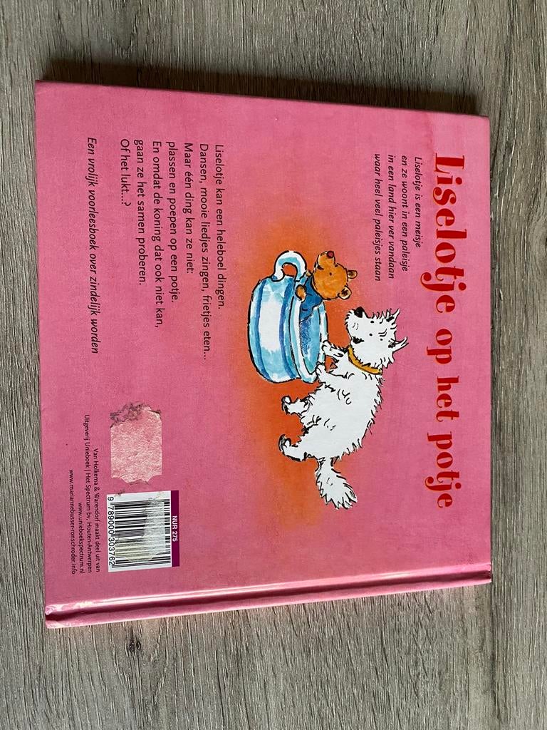 Boekje Lisselotje op het potje, Ophalen of Verzenden, Zo goed als nieuw, 1 tot 2 jaar