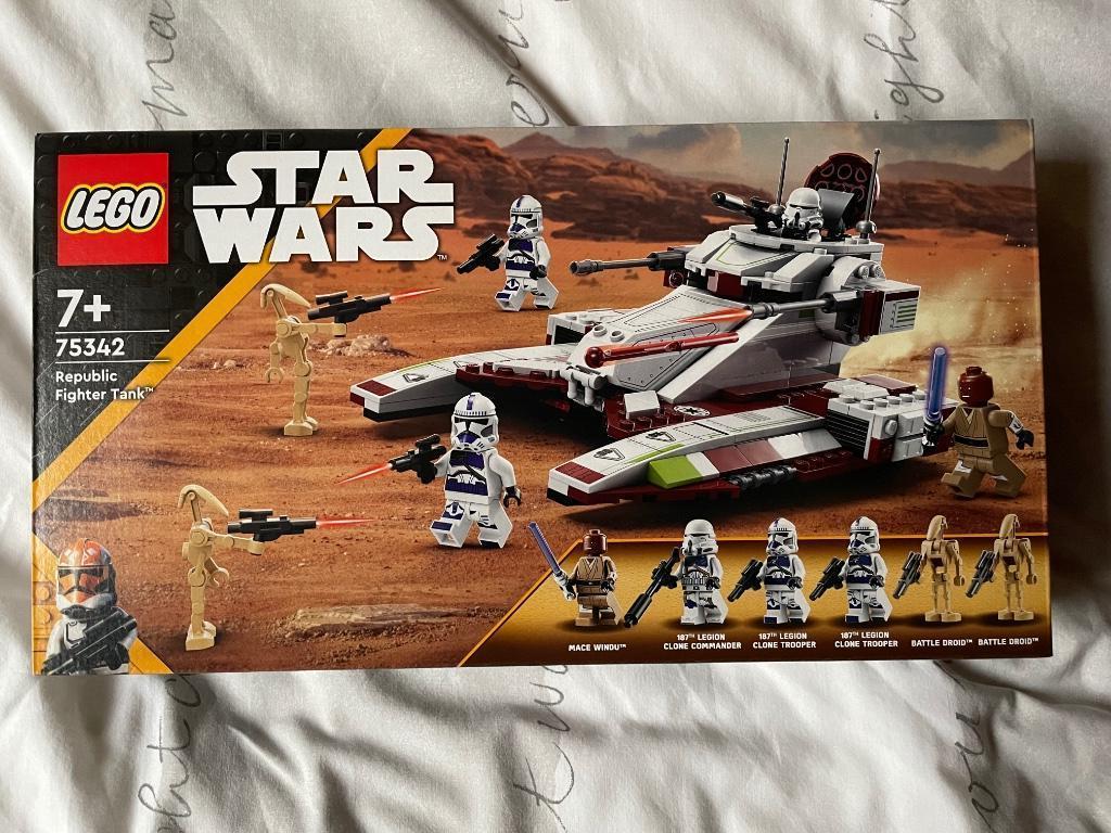 Lego 75342 star wars republic fighter tank, Ophalen of Verzenden, Nieuw, Complete set, Lego