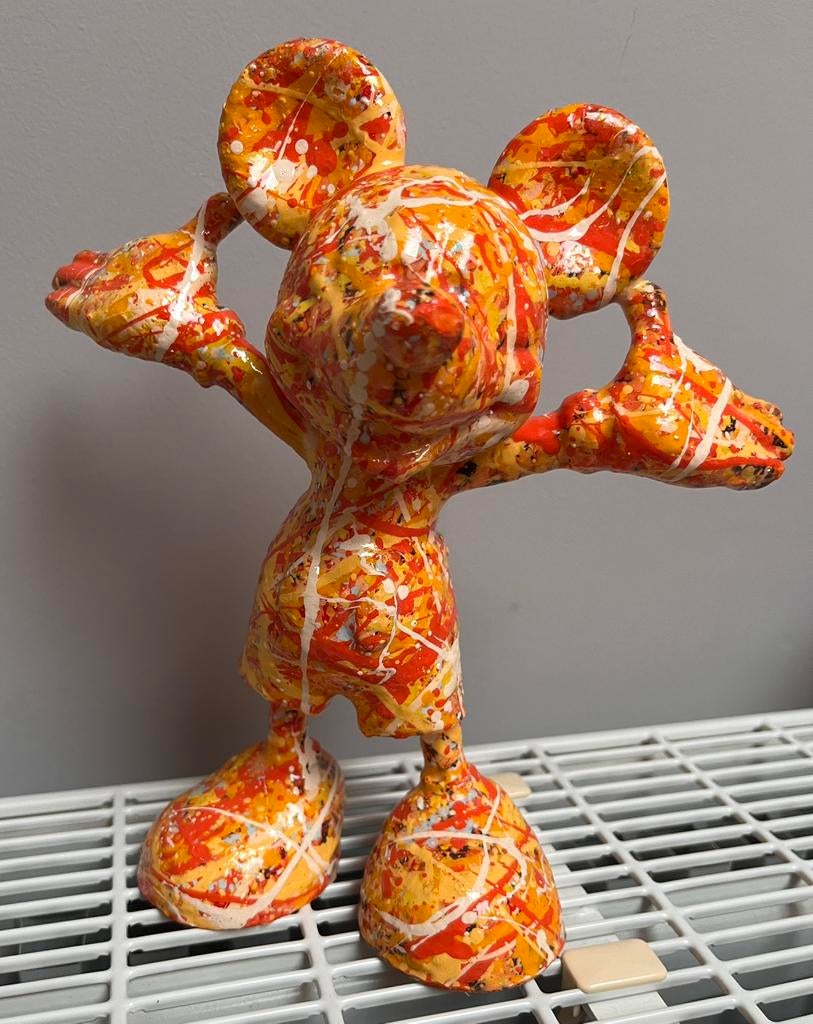 Brother X – Happy Mickey – gelimiteerde sculptuur (7/10), Antiek en Kunst, Kunst | Designobjecten, Ophalen of Verzenden, Beeld