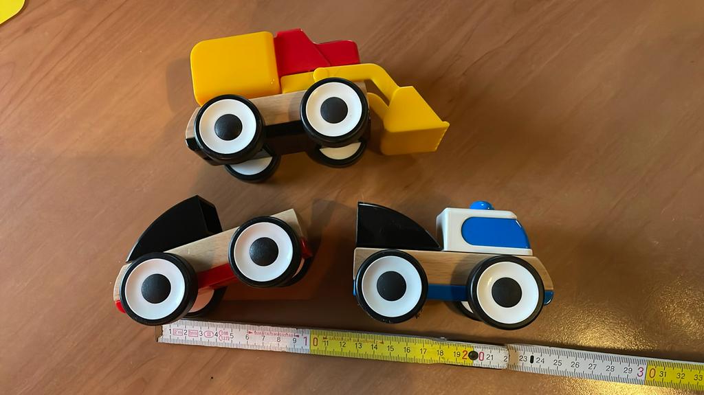 3 moduleerbare auto’s IKEA, Enlèvement ou Envoi, Comme neuf