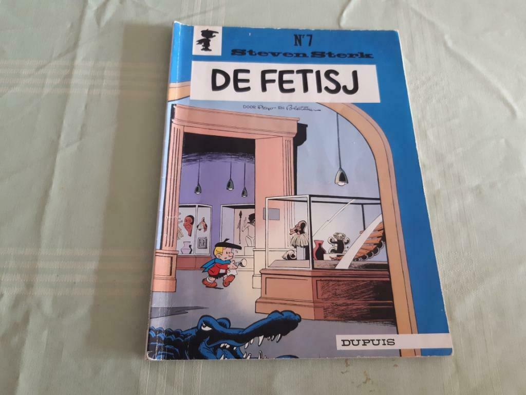 Steven sterk.7.De fetisj., Boeken, Stripverhalen, Eén stripboek, Ophalen of Verzenden, Gelezen