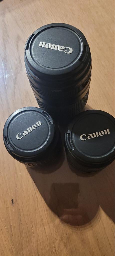 3 lenzen Canon, Ophalen, Gebruikt