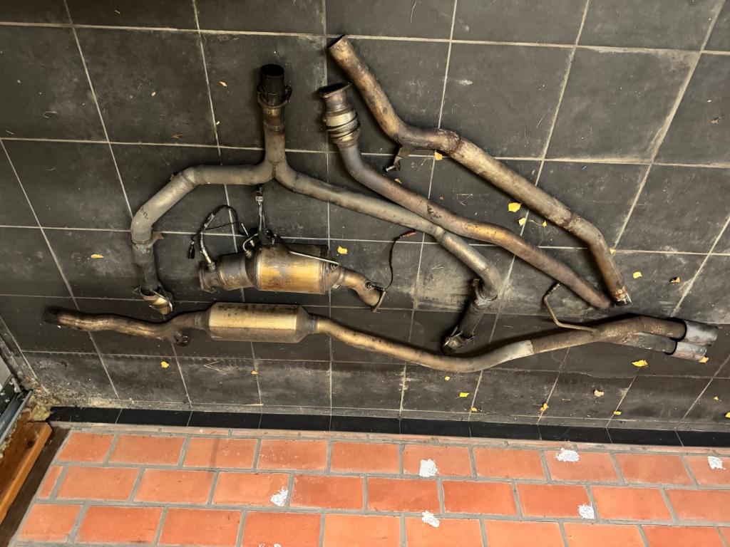 Audi a4 B8/B8.5 open uitlaat, Ophalen, Gebruikt, Audi