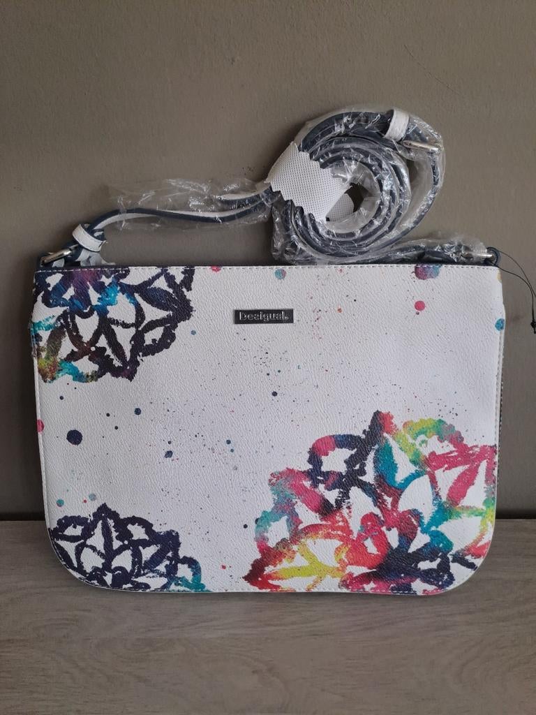 Originele prachtige handtas Desigual Water Mandala nieuw, Enlèvement, Neuf, Sac à main