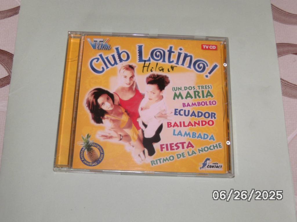 Een VTM CD "Club Latino", Cd's en Dvd's, Ophalen of Verzenden, Zo goed als nieuw, Overige genres