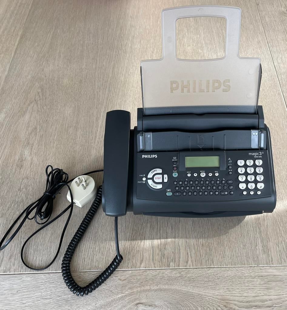 Télécopieur Philips, Télécoms, Fax, Enlèvement ou Envoi, Comme neuf, Combiné Téléphone Fax