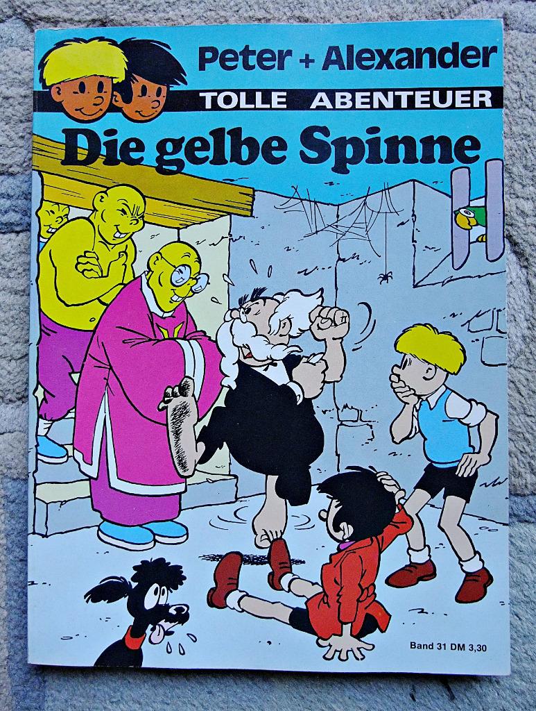 Jommeke: Peter + Alexander 31: Die gelbe Spinne - comme neuf, Une BD, Enlèvement ou Envoi, Comme neuf, Jef Nys