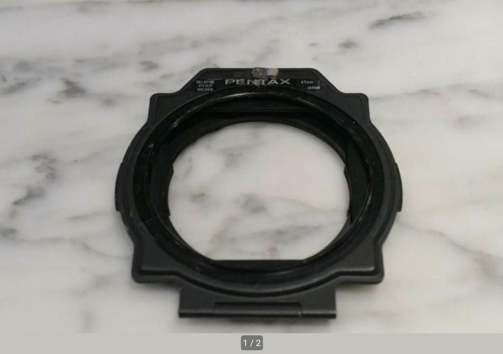 Porte-filtre à gélatine Pentax 6X7 7 mm, Enlèvement ou Envoi, Utilisé, Autres types