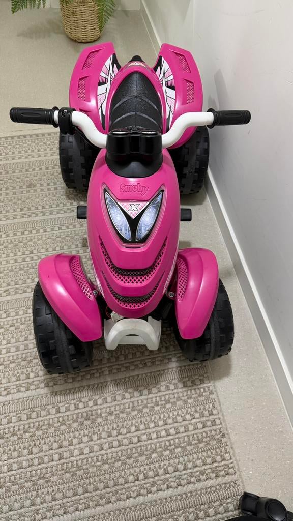 quad électrique enfant Smoby (rose)