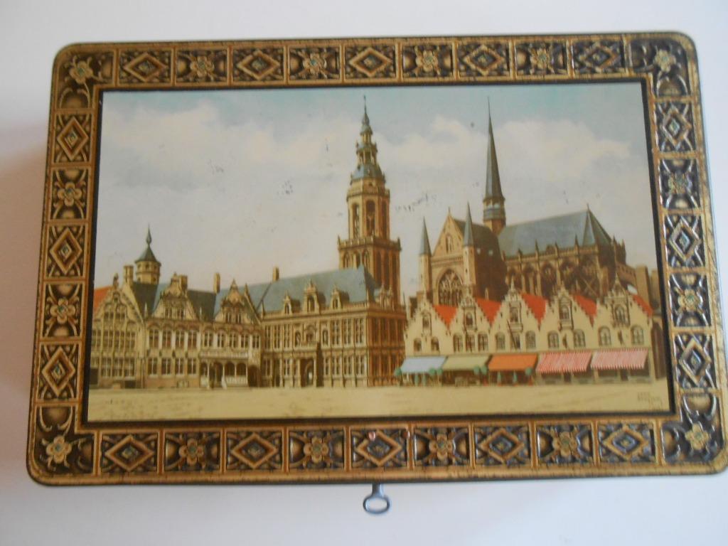 Oude blikken doos grote markt Veurne / Verdonck, Enlèvement ou Envoi