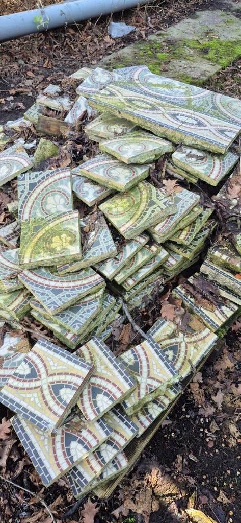 Mozaïk vloer tegels, Tuin en Terras, Ophalen