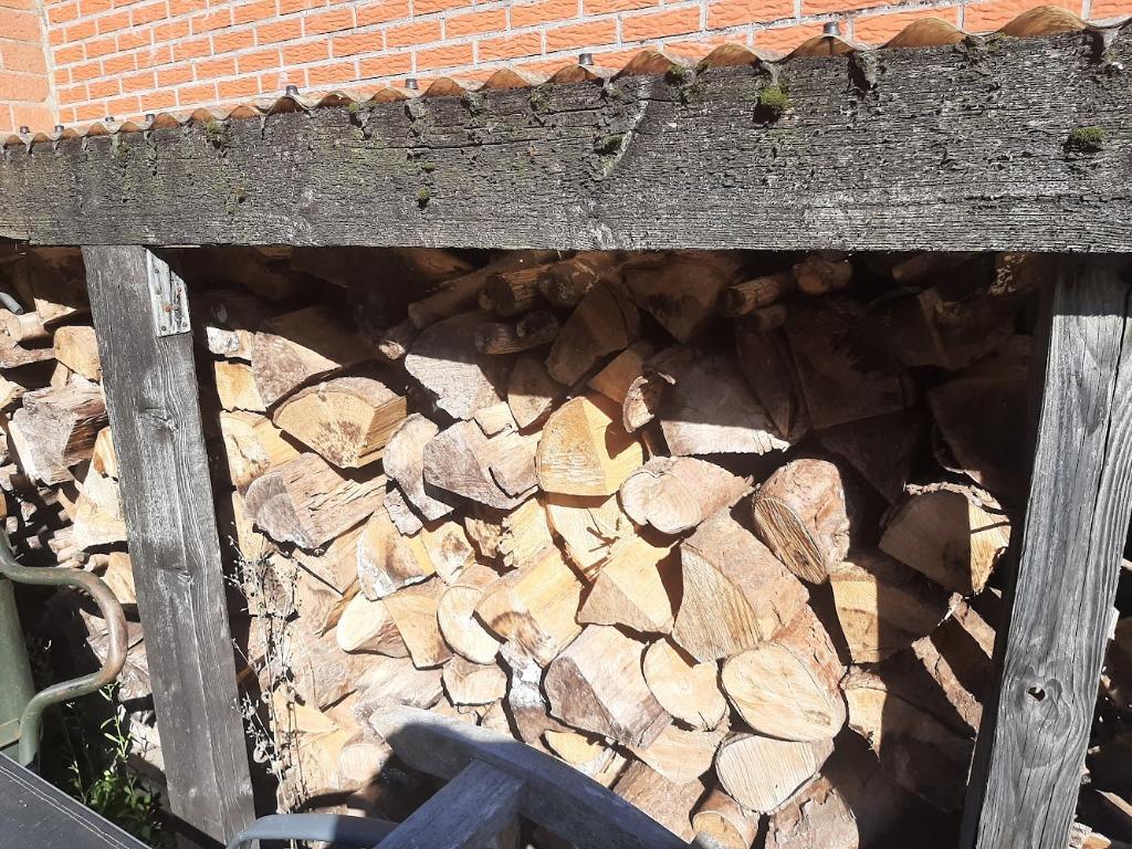 Brandhout (mix hoofdzakelijk Populier, klaar voor de winter), Tuin en Terras, Brandhout, 3 tot 6 m³, Ophalen, Overige houtsoorten