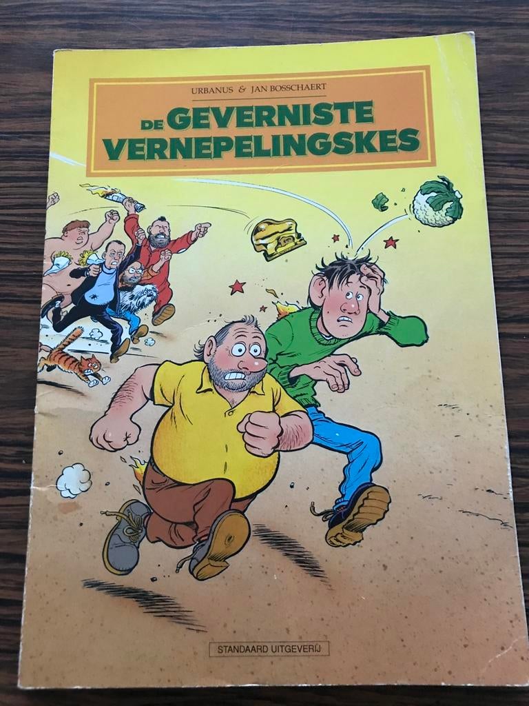 Urbanus De geverniste vernepelingskes, Boeken, Stripverhalen, Eén stripboek, Ophalen of Verzenden, Zo goed als nieuw, Linthout en Urbanus
