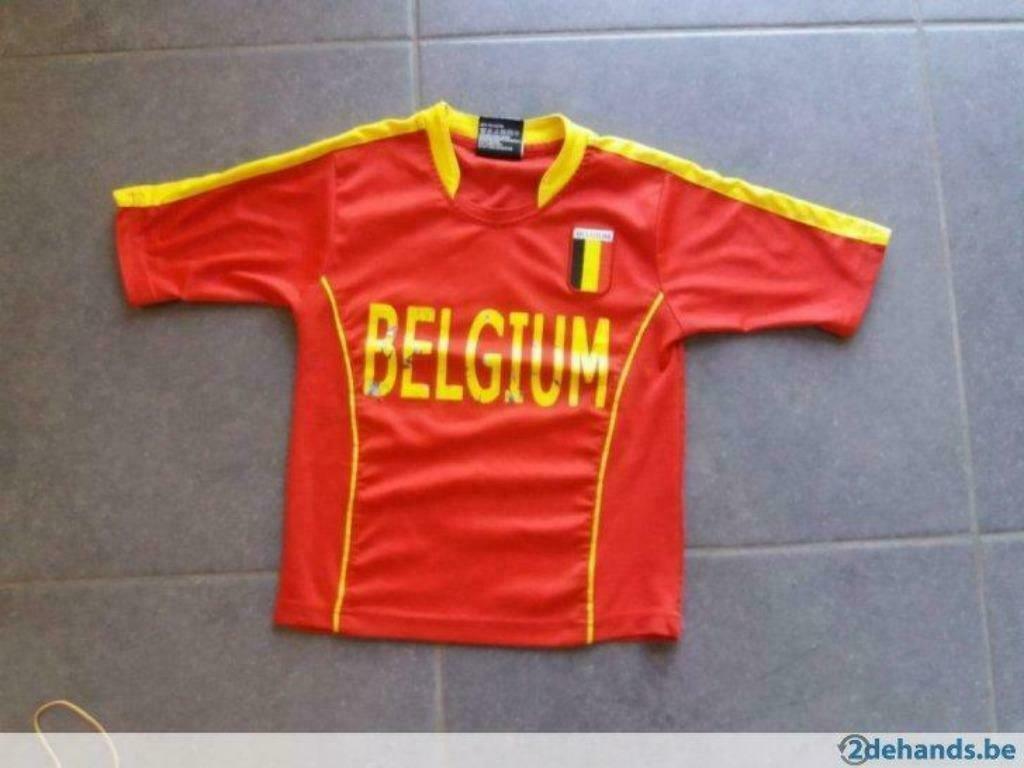 t-shirt Rode Duivels - maat 104, Enlèvement, Utilisé, Maillot