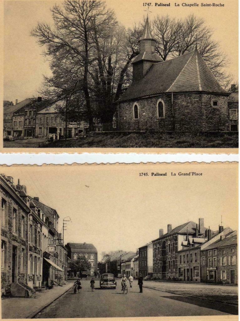lot de 2 cartes postales de PALISEUL année 60, Enlèvement ou Envoi, 1960 à 1980, Non affranchie, Luxembourg