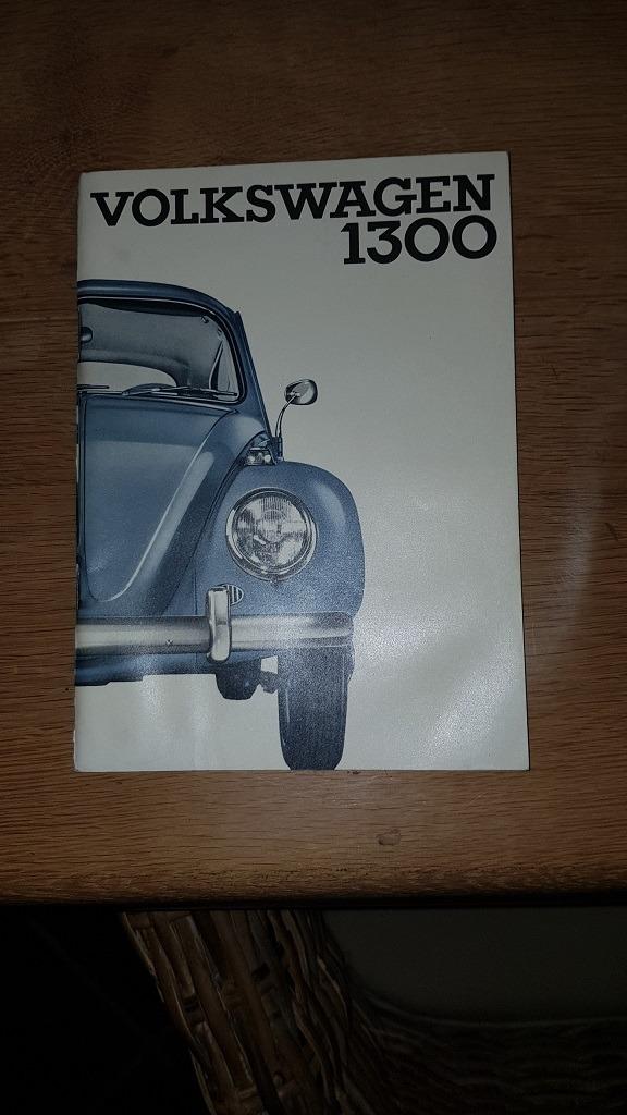 VW kever 1300cc Nederlandse instructieboek 1965., Ophalen of Verzenden