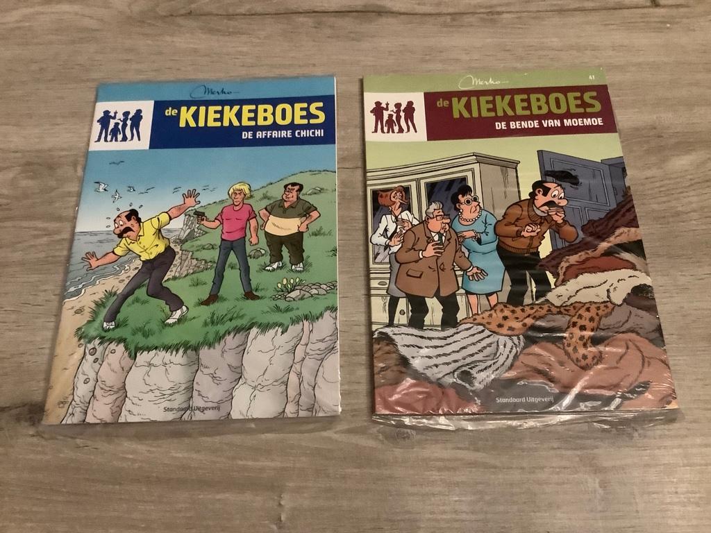 De Kiekeboes verschillende strips (2012-2018), Merho, Ophalen of Verzenden, Zo goed als nieuw, Meerdere stripboeken