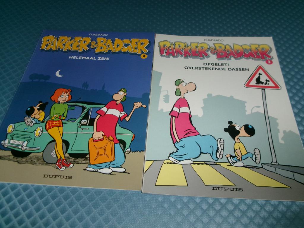 2 bandes dessinées « Parker & Badger », Enlèvement ou Envoi, Marc Cuadrado, Utilisé, Plusieurs comics