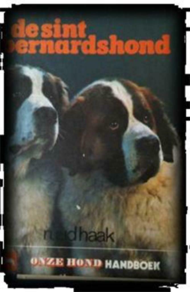 De Sint Bernardshond: Onze hond handboek, Ophalen of Verzenden, Gelezen, Honden
