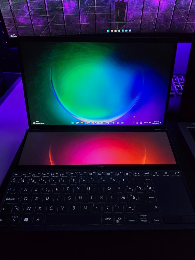 Asus zenbook dual screen 14 inch, Ophalen, Asus, 14 inch, Zo goed als nieuw