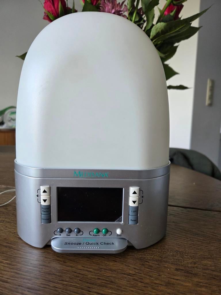 Medisana Wake-Up Light met natuurgeluiden & radio, Elektronische apparatuur, Wekkers, Ophalen