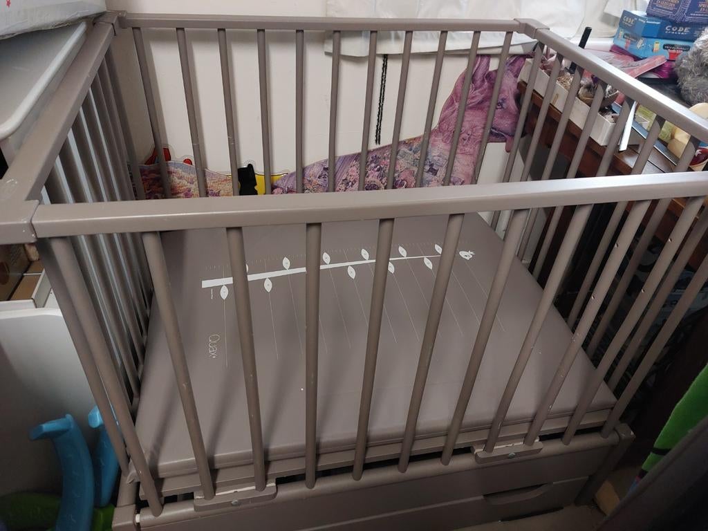 Kibofa park taupe. Plus mat., Kinderen en Baby's, Ophalen