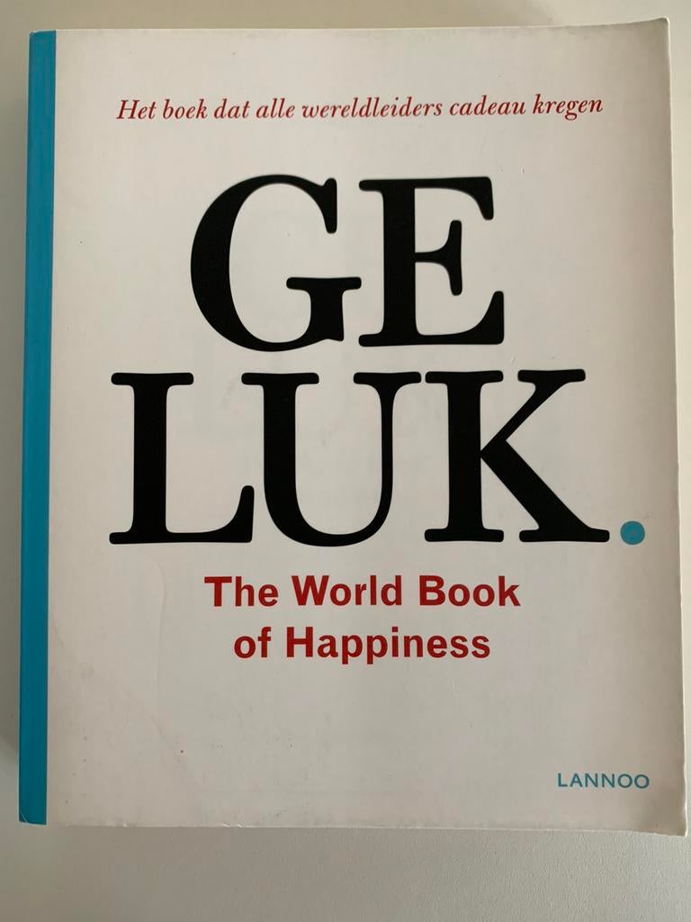 Geluk - the world book of happiness, Ophalen of Verzenden, Zo goed als nieuw