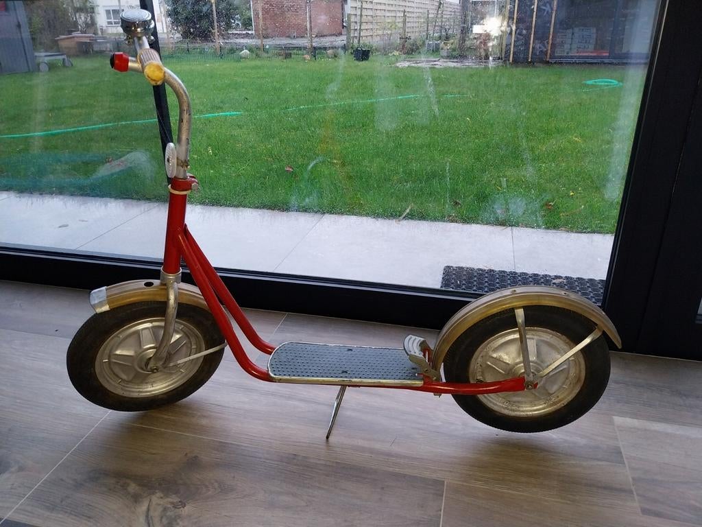KinderStep/Trottinette jaren 50/60, Antiek en Kunst, Antiek | Speelgoed, Ophalen