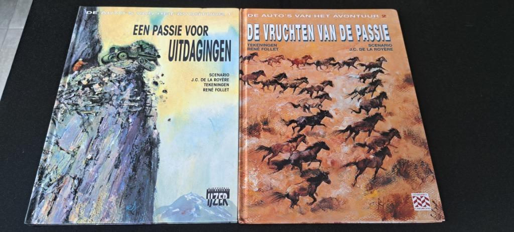 De auto's van Avontuur - Citroën, Boeken, Stripverhalen, Ophalen of Verzenden, Zo goed als nieuw, Meerdere stripboeken, De La Royère