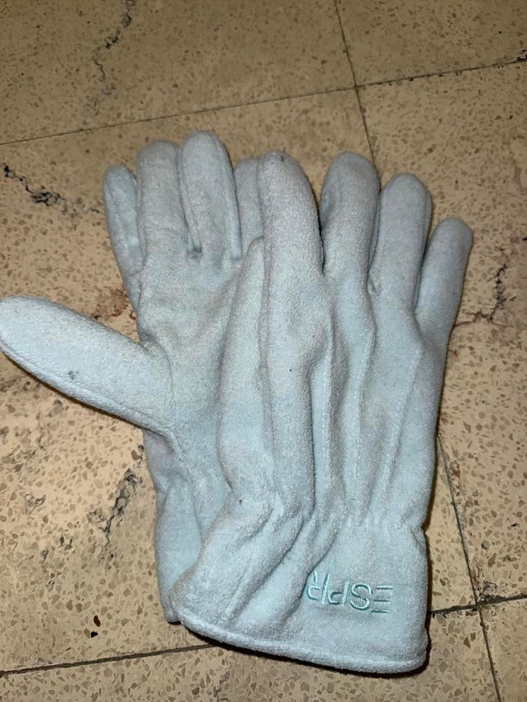 Licht blauwe handschoenen maat m, Vêtements | Hommes, Bonnets, Écharpes & Gants, Enlèvement ou Envoi, Comme neuf, Gants