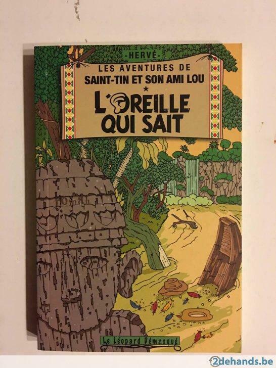 Naar kuifje Saint -tin et son ami Lou L’oreille qui sait, Verzenden, Nieuw