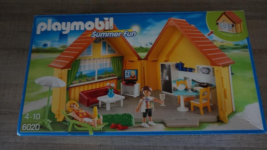 Playmobil Maison de Vacances 6020, Enfants & Bébés, Jouets | Playmobil, Enlèvement ou Envoi, Comme neuf, Ensemble complet