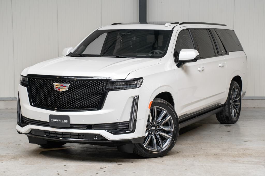 Cadillac Escalade ESV Sport Platinum LICHTE VRACHT 4 PLAATS, Auto's, Automaat, Escalade, Leder, Bedrijf