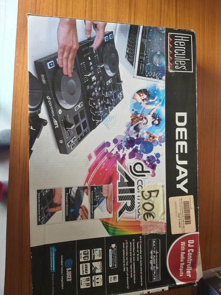 Hercules dj air controle, Ophalen, Zo goed als nieuw