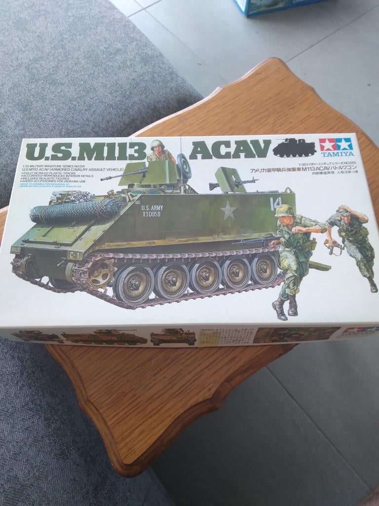 A vendre US M 113 ACAV 1/35 TAMIYA, Neuf, Plus grand que 1:32, Tank, Tamiya