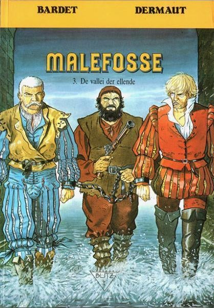 Strip van " Malefosse " H.C. , nr.3, Boeken, Eén stripboek, Ophalen of Verzenden, Gelezen