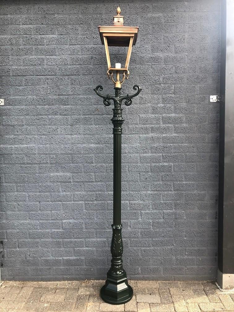 Buitenlamp, lantaarn met keramische fitting en glas, Enlèvement ou Envoi