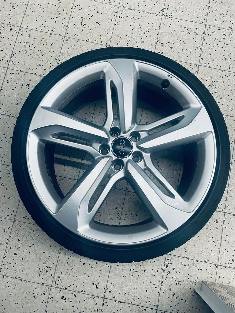 Audi A7 A6 RS ORGINEEL VELGEN, Auto-onderdelen, Banden en Velgen, Ophalen, Gebruikt, 265 mm, Banden en Velgen