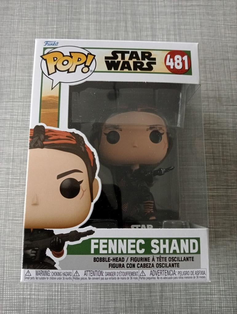 Funko pop Star Wars Fennec Shand #481 en parfait état, Enlèvement ou Envoi, Comme neuf