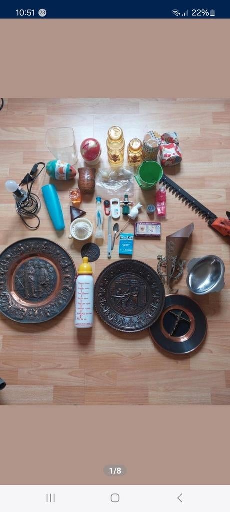 Beau lot de brocante, Enlèvement, Comme neuf