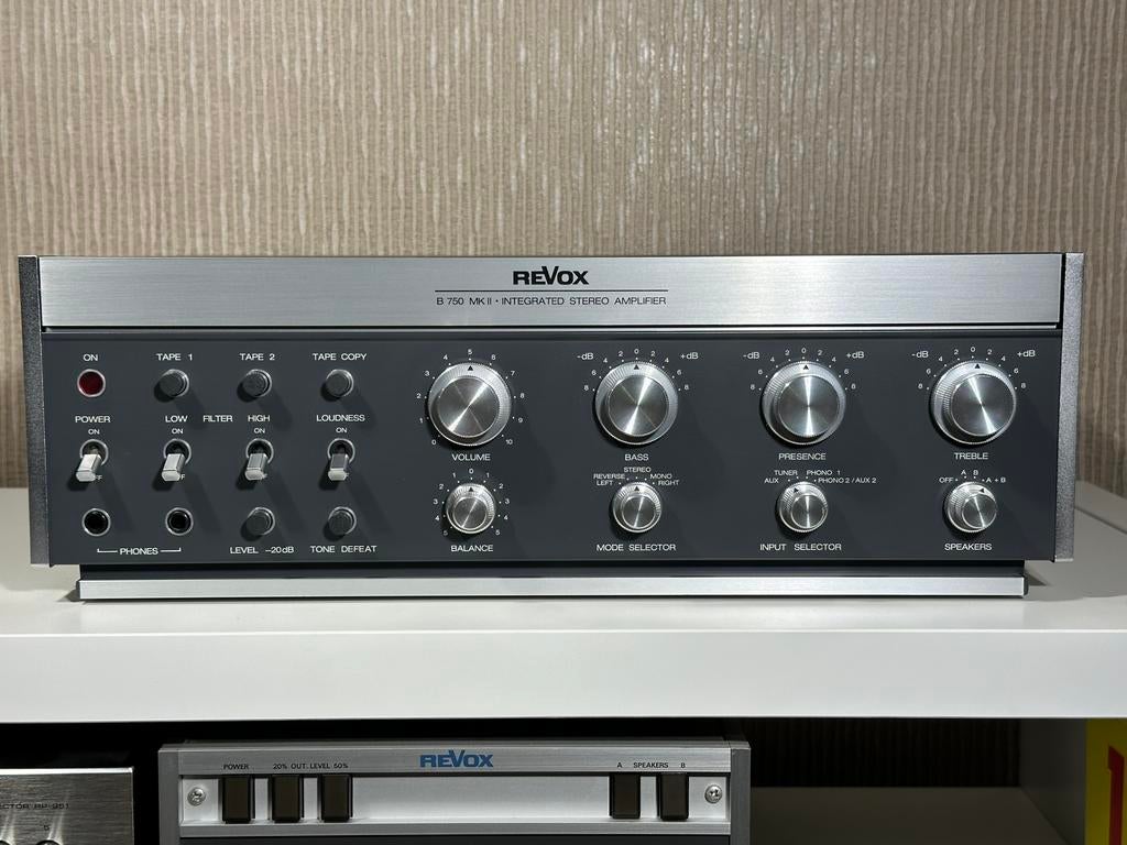 ReVox B750 MKII, R, Reconditionné, R, 60 à 120 watts