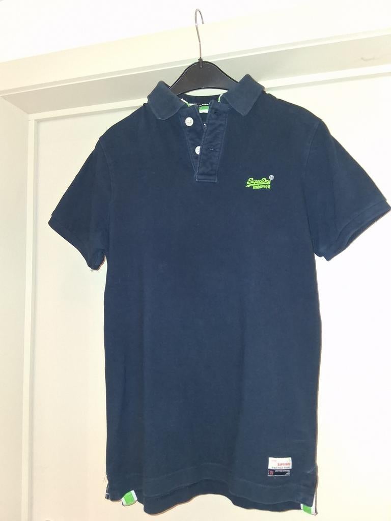 Polo Superdry, Enlèvement ou Envoi, SuperDry, Comme neuf, Bleu