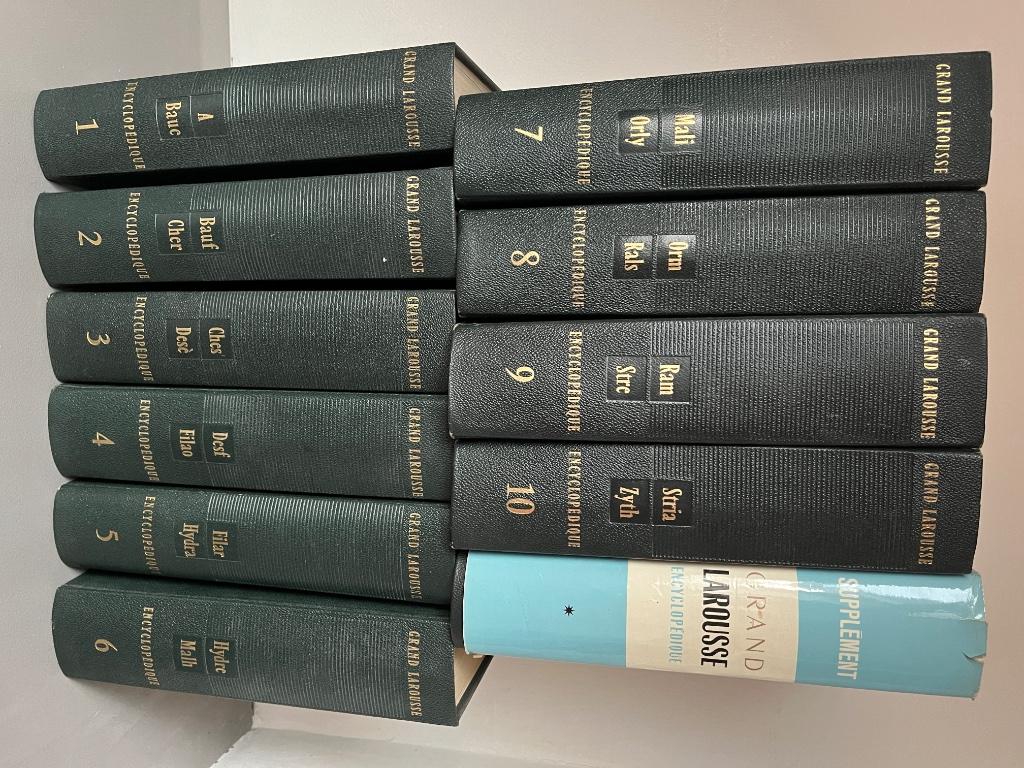 Grand Larousse 11 delen, Larousse, Zo goed als nieuw, Ophalen, 20e eeuw of later