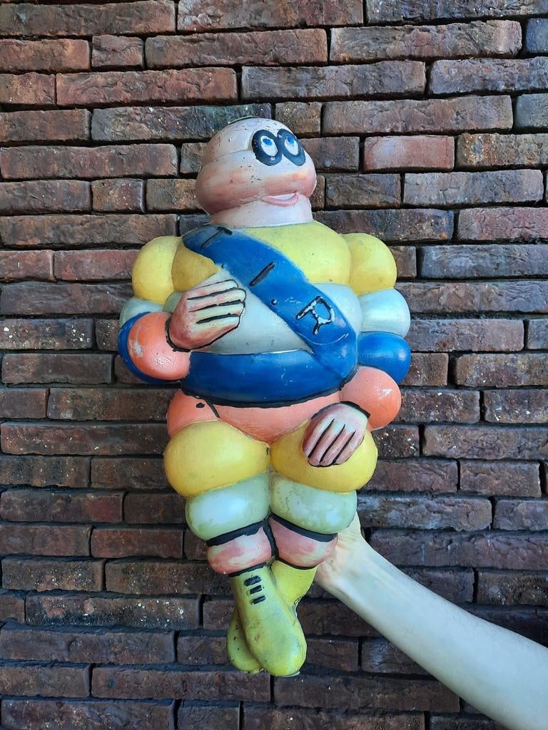Vintage bibendum mannetje, Verzamelen, Ophalen of Verzenden, Gebruikt