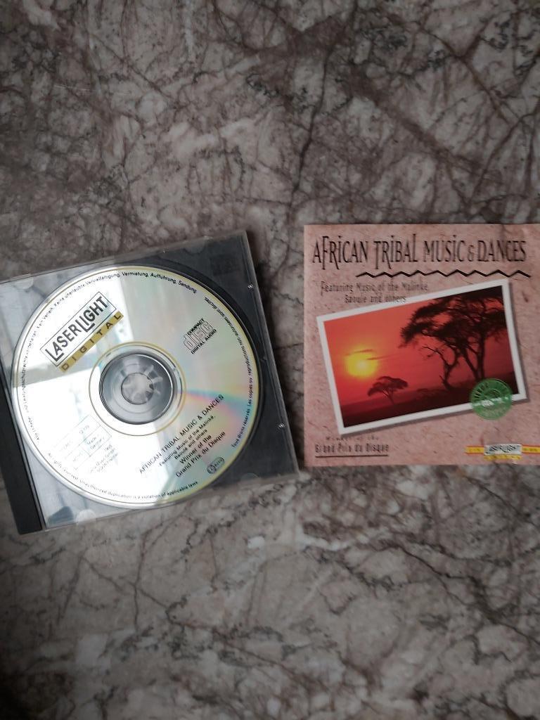 African tribal music and dances, Cd's en Dvd's, Ophalen of Verzenden, Zo goed als nieuw, Overige soorten