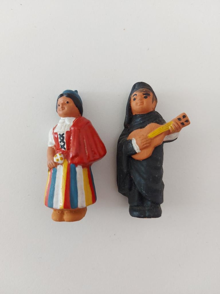 Portugese beeldjes 5 cm, Antiek en Kunst, Antiek | Keramiek en Aardewerk, Ophalen